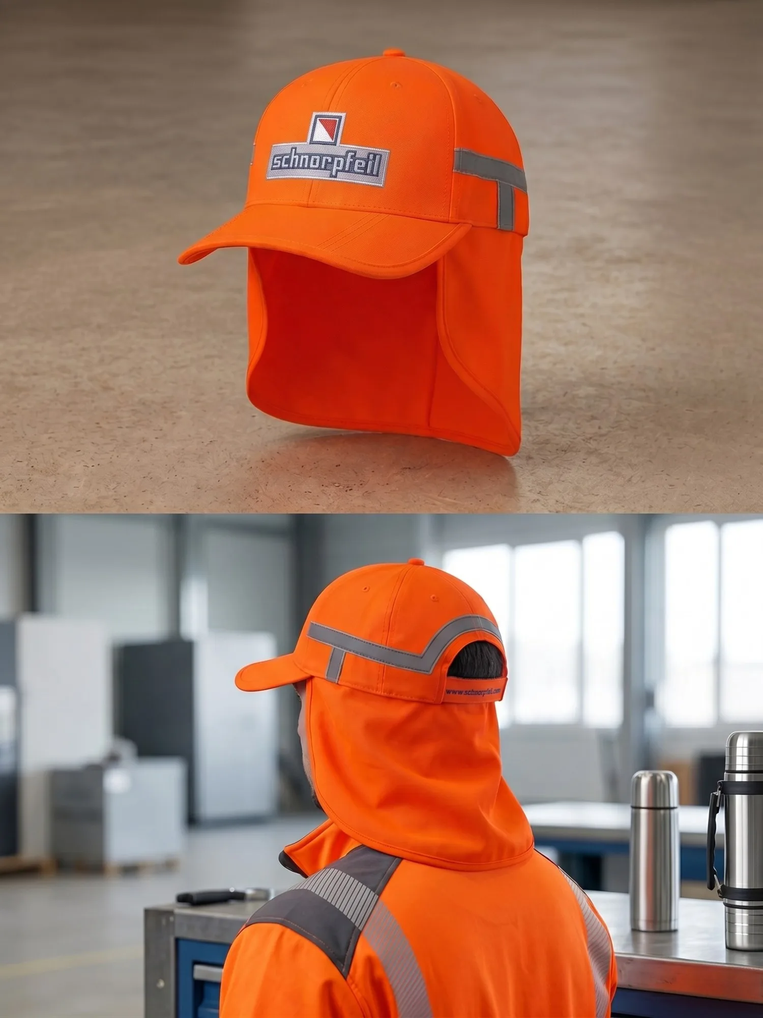 Corporate Fashion – Schnorpfeil Sonnenschutz-Cap