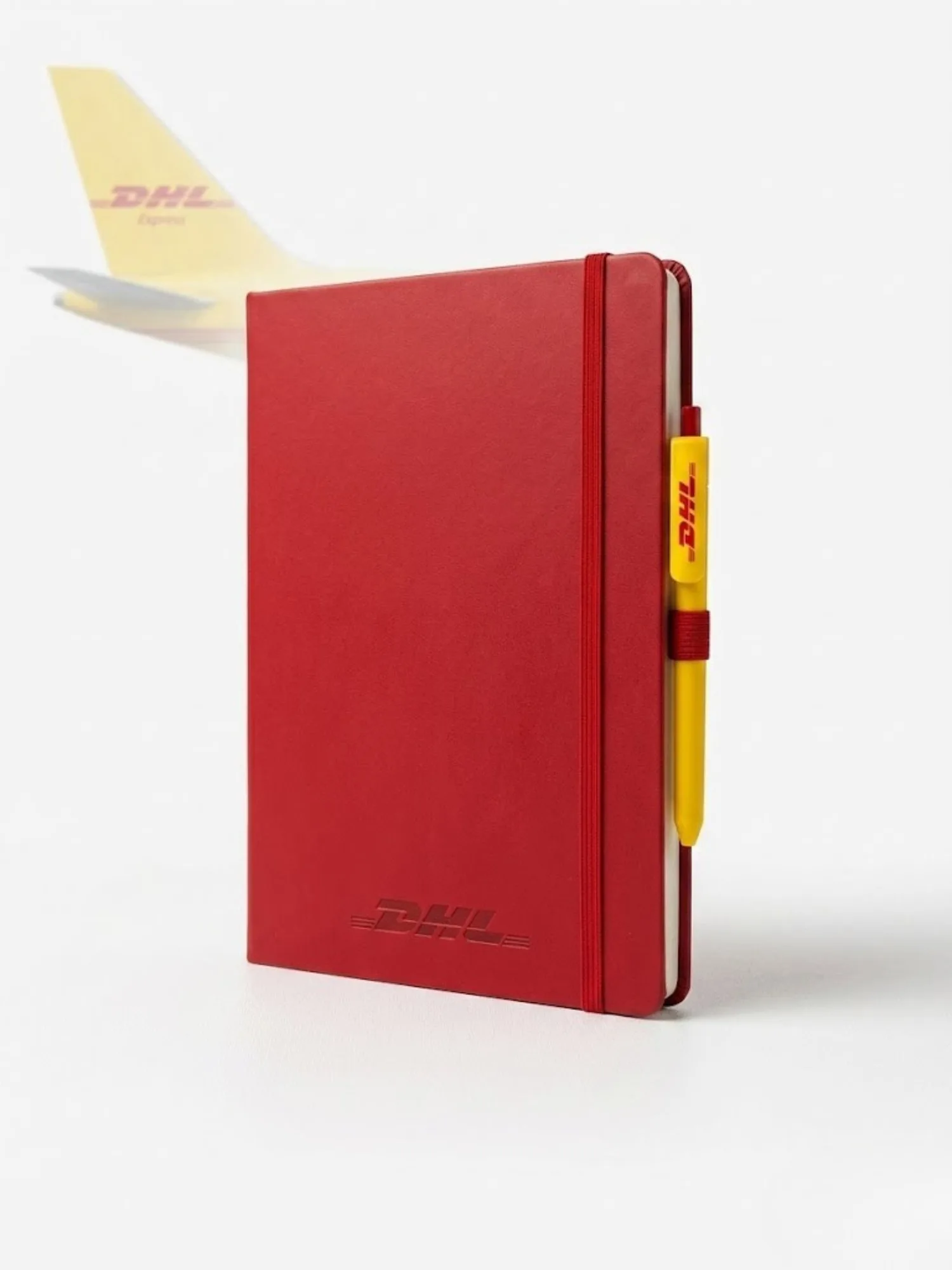 Sonderanfertigung – DHL Notizbuch-Set