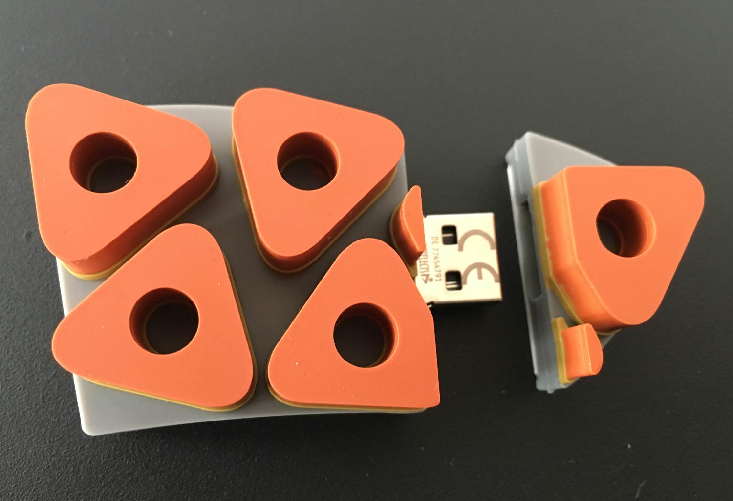 Sonderanfertigung USB Stick als Bremsbelag von miko®